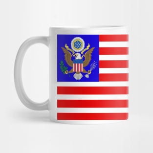 American coat of arms flag Mug